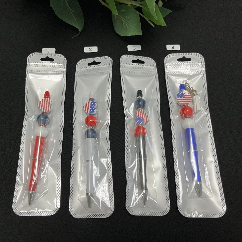 NEW Handmade / Handcrafted Writing USA Bead Pen